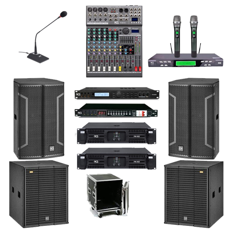 Combo Dàn Âm Thanh Hội Trường Cho Diện Tích 50-80m2