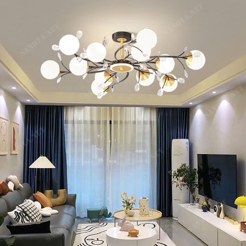 Đèn thả phòng khách